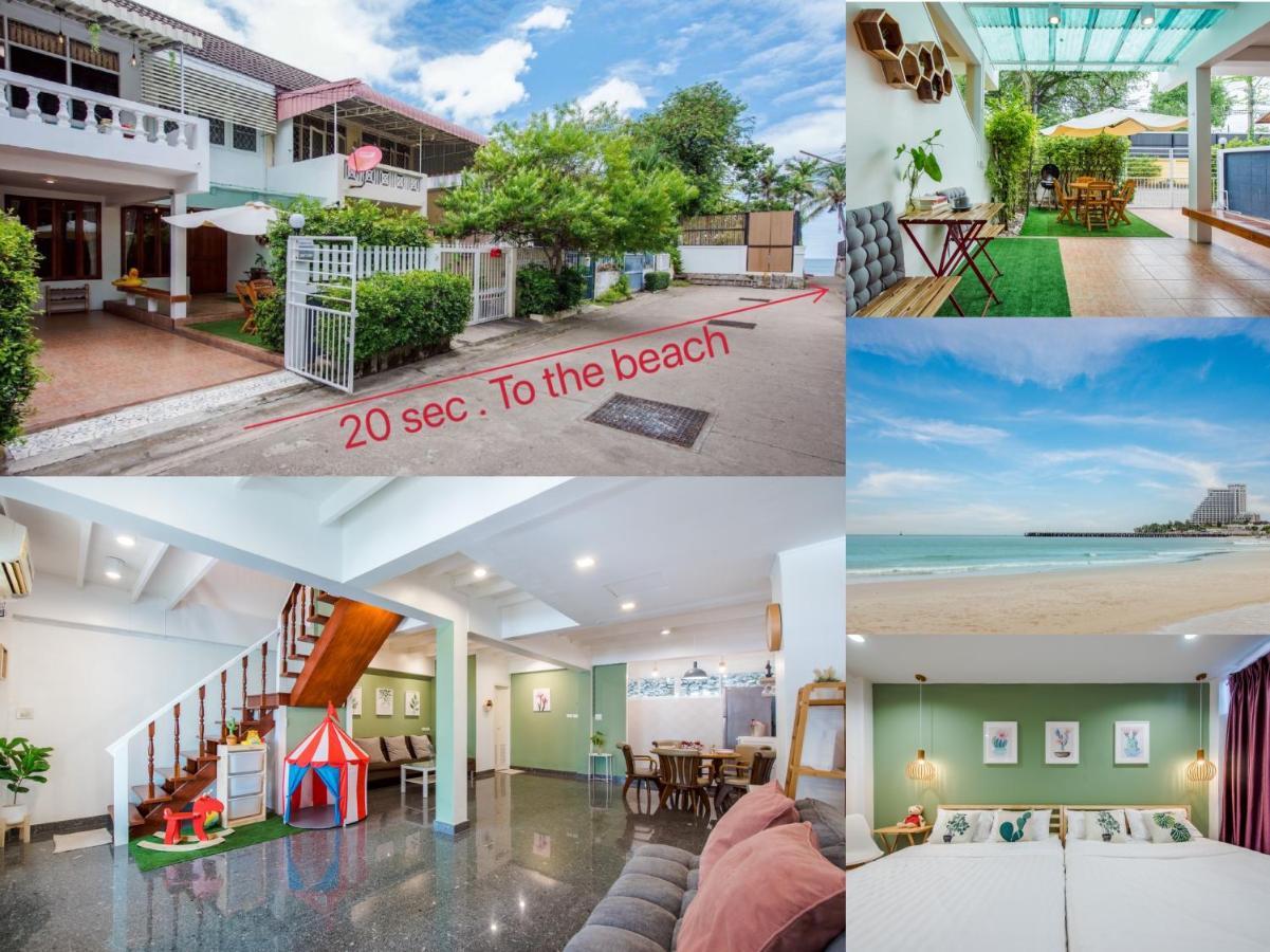 White Beach House Hua Hin 20 Second To The Beach 외부 사진